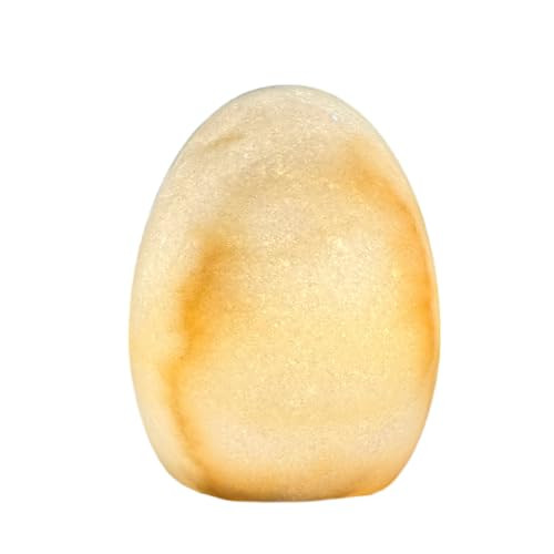 Lierlava 100% Natural Quartz Stone Tap Lamp, 2.4lbs Heavy Cordless Table Lamp, 8mm Translucent Ze... | Amazon (US)