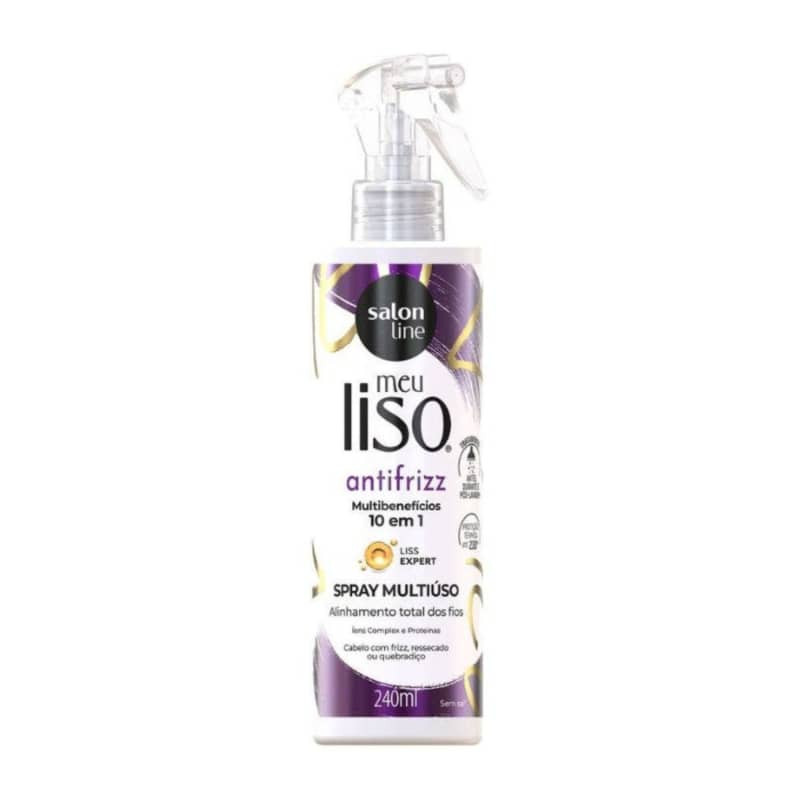 Spray Salon Line Meu Liso Multiuso Cond 10 Em 1 Antifrizz 240ml | Beleza Na Web (BR)