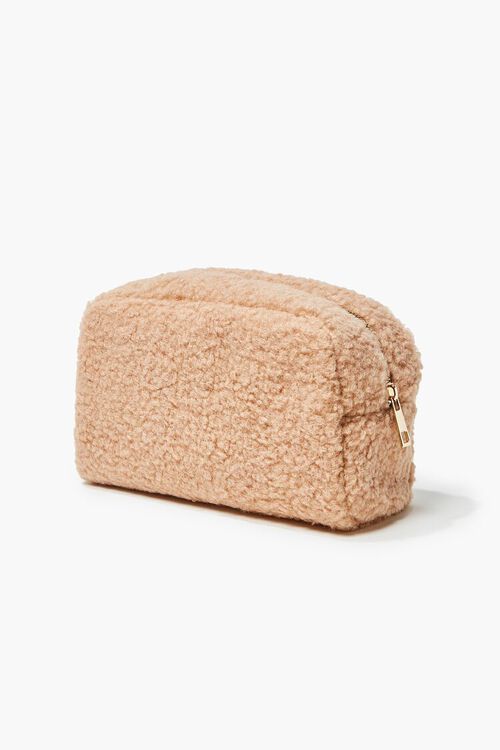 Faux Shearling Zip-Up Pouch | Forever 21 | Forever 21 (US)