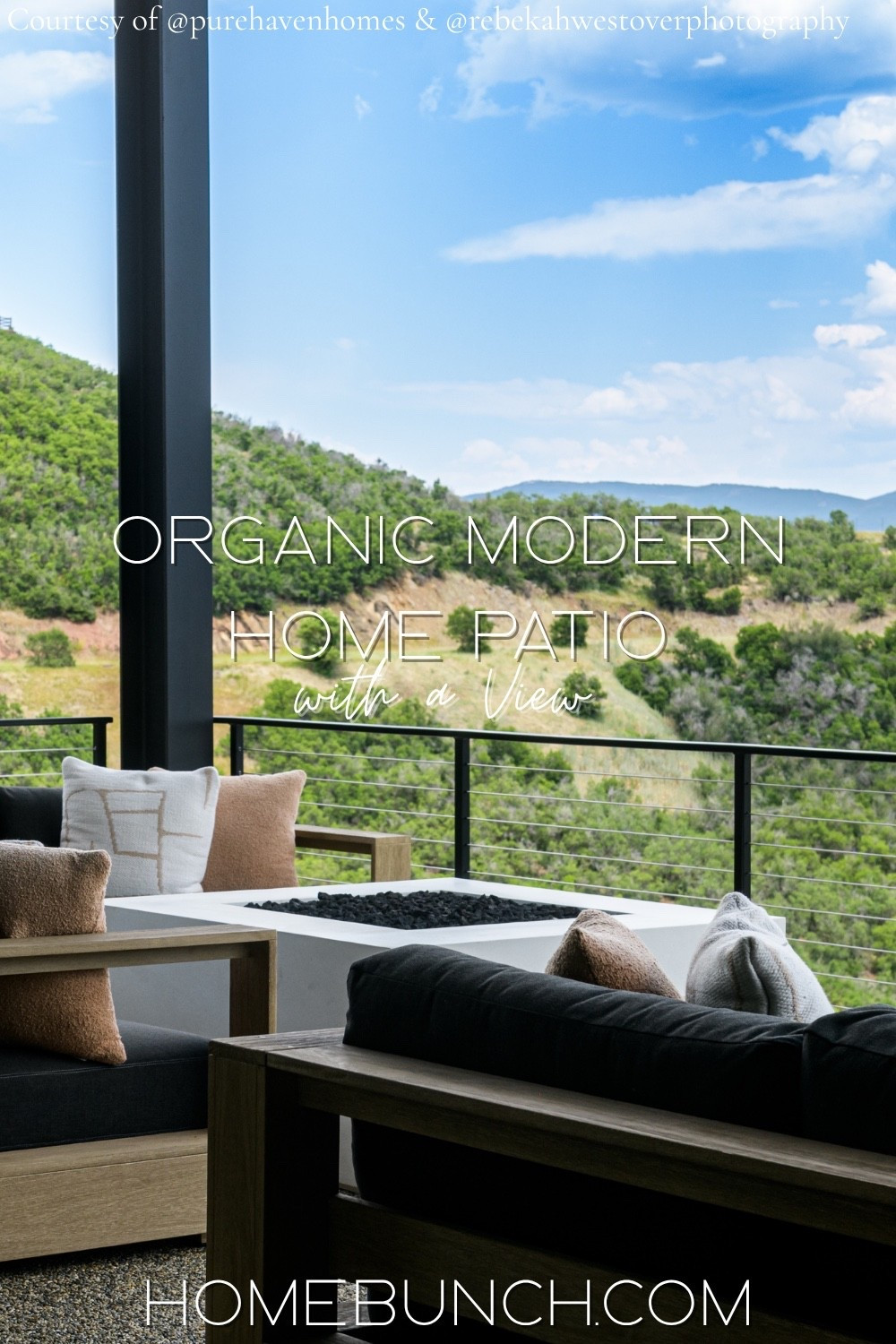 This is outdoor living done right 🤍

Comfortable seating, soft textures, and fire features make this patio feel just as inviting as the interior—maybe even more.

Recreate this look with warm neutrals, cozy seating, and layered outdoor pieces 👇

Builder: @purehavenhomes 
See the full house tour:
https://www.homebunch.com/utah-organic-modern-home/

#LTKmomlife #LTKOver40 #LTKmorningroutine