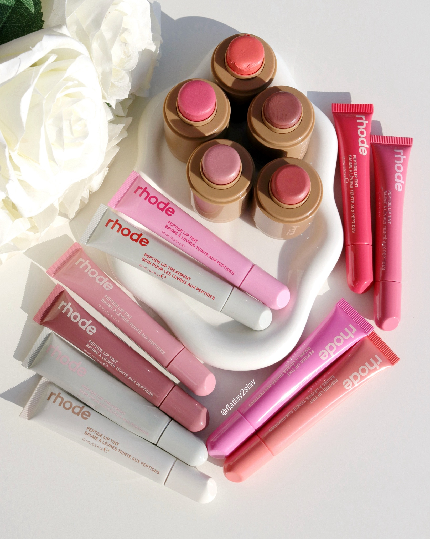 🎀 rhode peptide pocket blush
👄 rhode peptide lip tint and lip treatment 

My current favotrite rhode duos are:
piggy +  ribbon 
sleepy girl + salty tan
sprinkle + jelly bean

And love strawberry glaze or rhode vanilla for no makeup lip hydration 🥰👄✨💦

rhode, rhode girl, rhode skin, lip tint, lip balm, lip gloss, glossy lips, cream blush, blusher, rhode pocket blush, soft girl, that girl, aesthetic, viral makeup, sephora, makeup collection, vanity makeup, beauty

#LTKBeauty #LTKHoliday #LTKGiftGuide