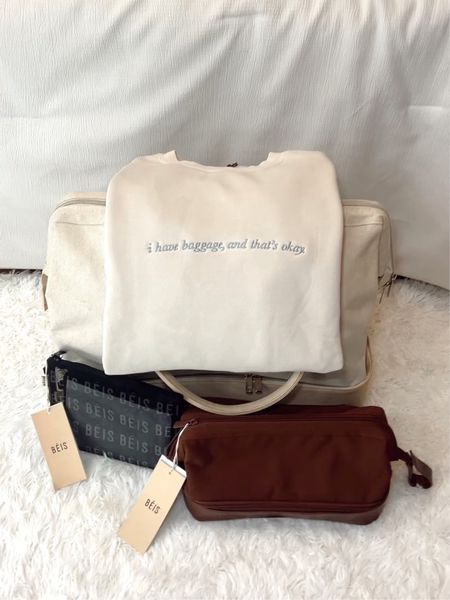 Beis 🫶🏽

#luggage #beis #revolve #nordstrom #weekendbag #weekender #cosmeticbag #travel #travelbag #LTKtravel #LTKitbag

#LTKTravel #LTKItBag #LTKSeasonal