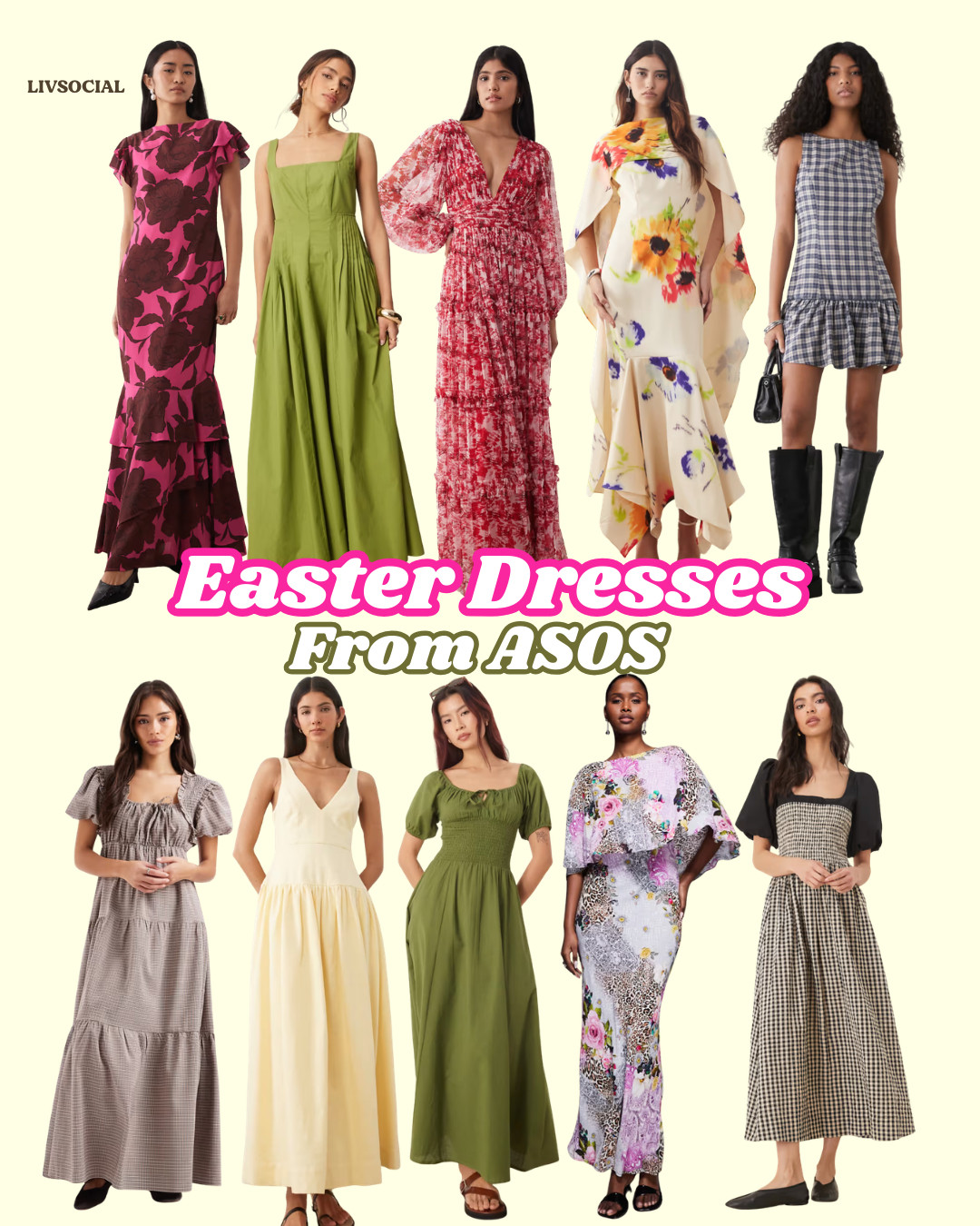 Easter Dresses from ASOS

#florals #easteroutfit #floraloutfit #floraldress #easterdress #springoutfit 

 #LTKSpringSale #LTKSeasonal