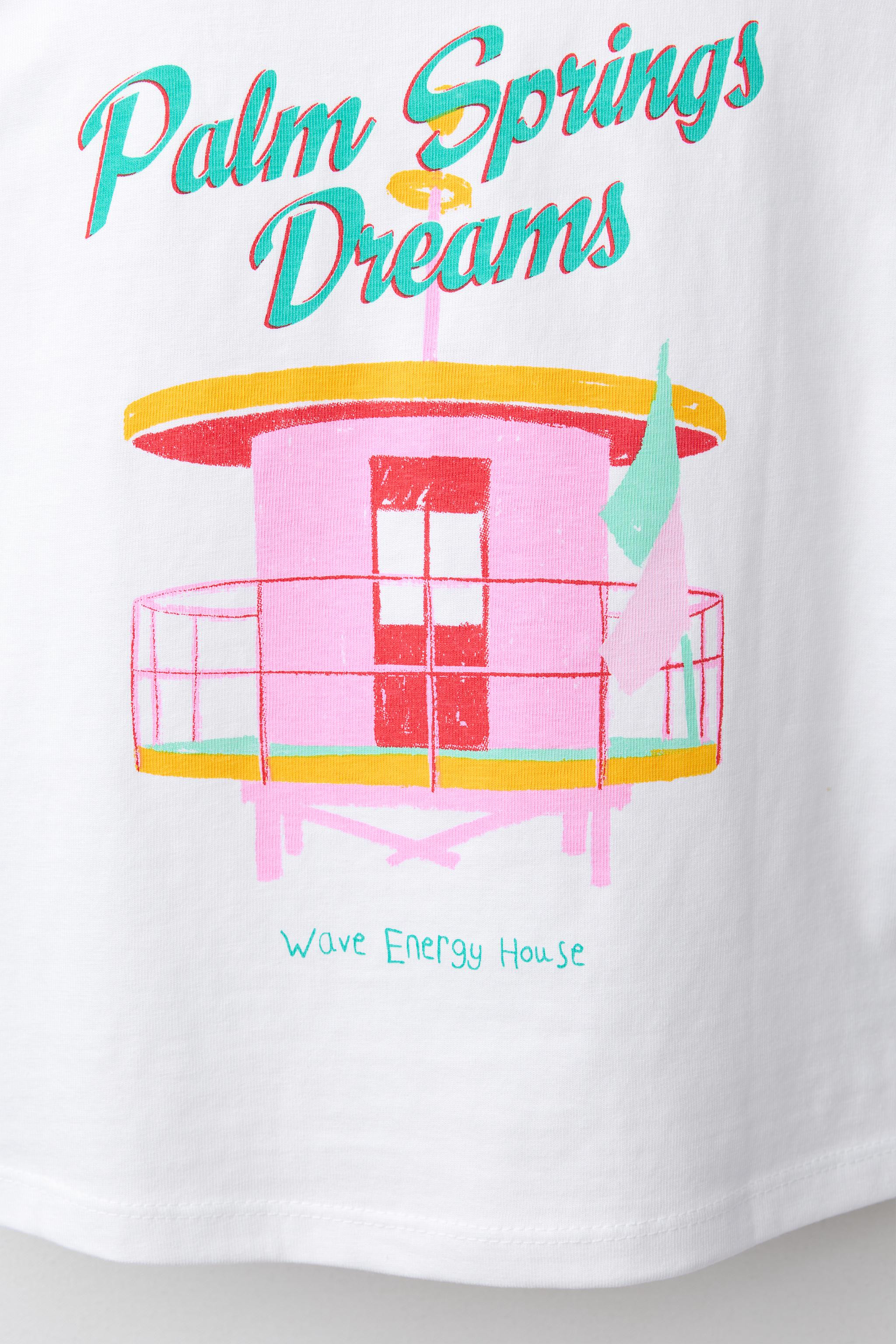 CABIN PRINT T-SHIRT | Zara US