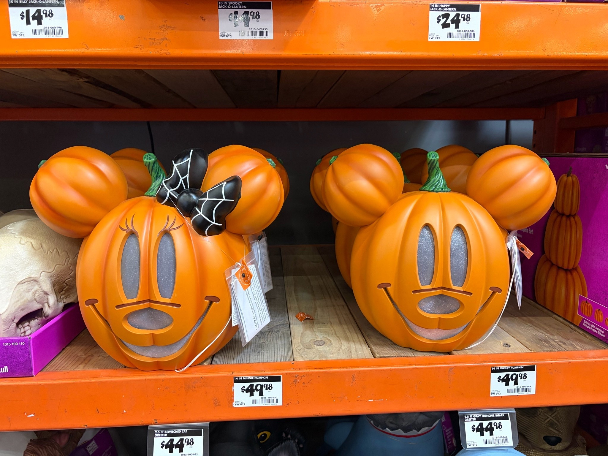 These Mickey & Minnie light up pumpkins from Home Depot are so fun!

#LTKSeasonal #LTKHome