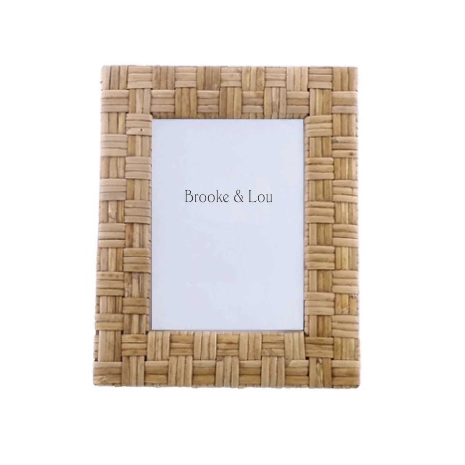 Basket Weave Frame | Brooke and Lou