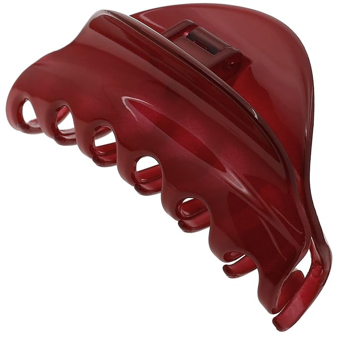 Camila Paris CP2529 French Hair Clip for Thick, Long Curly Wavy Hair - Red Girls Hair Claw Clips ... | Amazon (US)