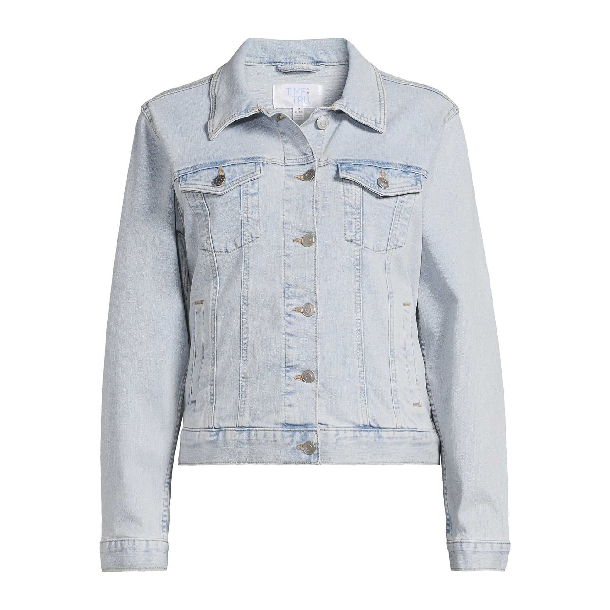 Time and Tru Women's Denim Jacket, Sizes XS-XXXL | Walmart (US)