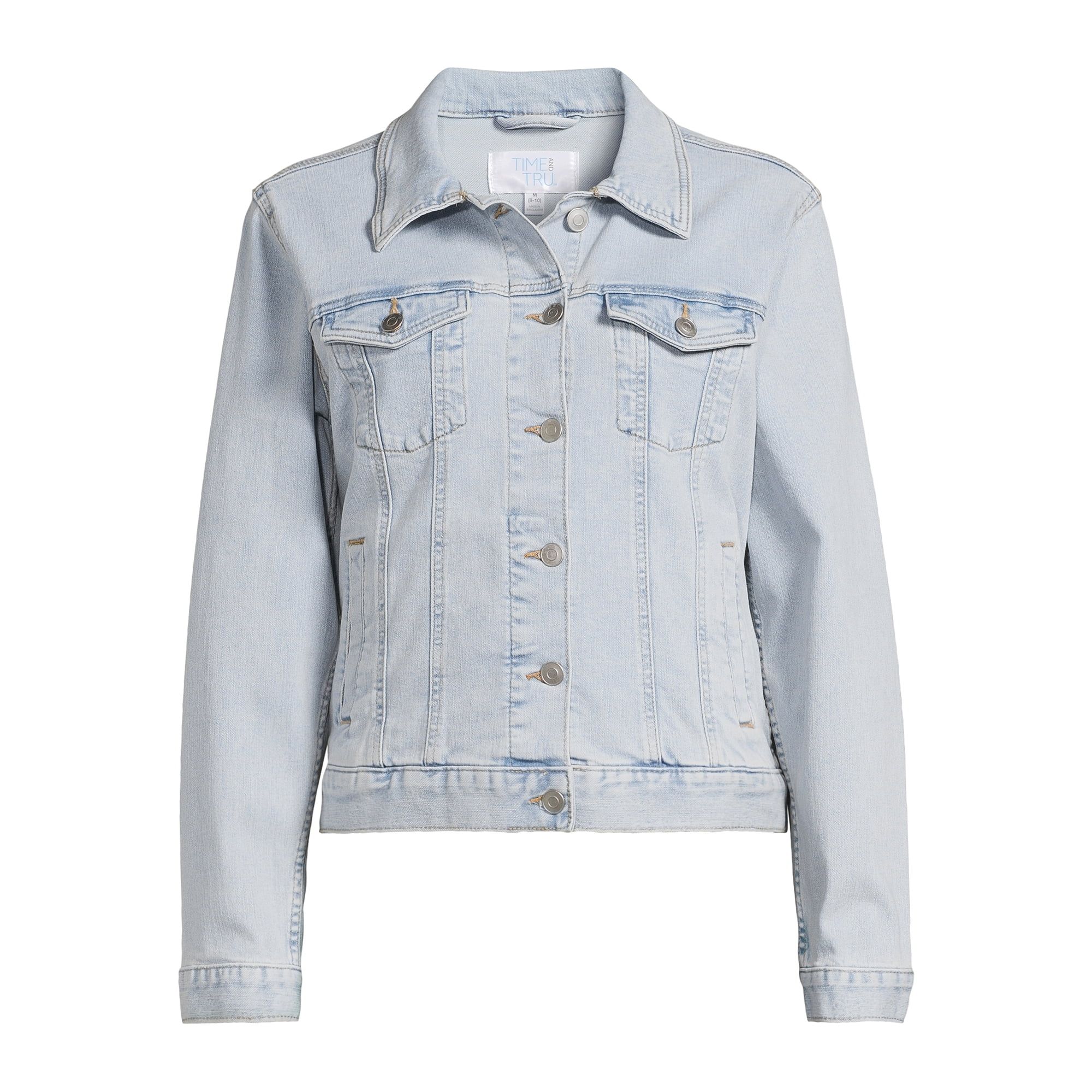 Time and Tru Women's Denim Jacket, Sizes XS-XXXL | Walmart (US)