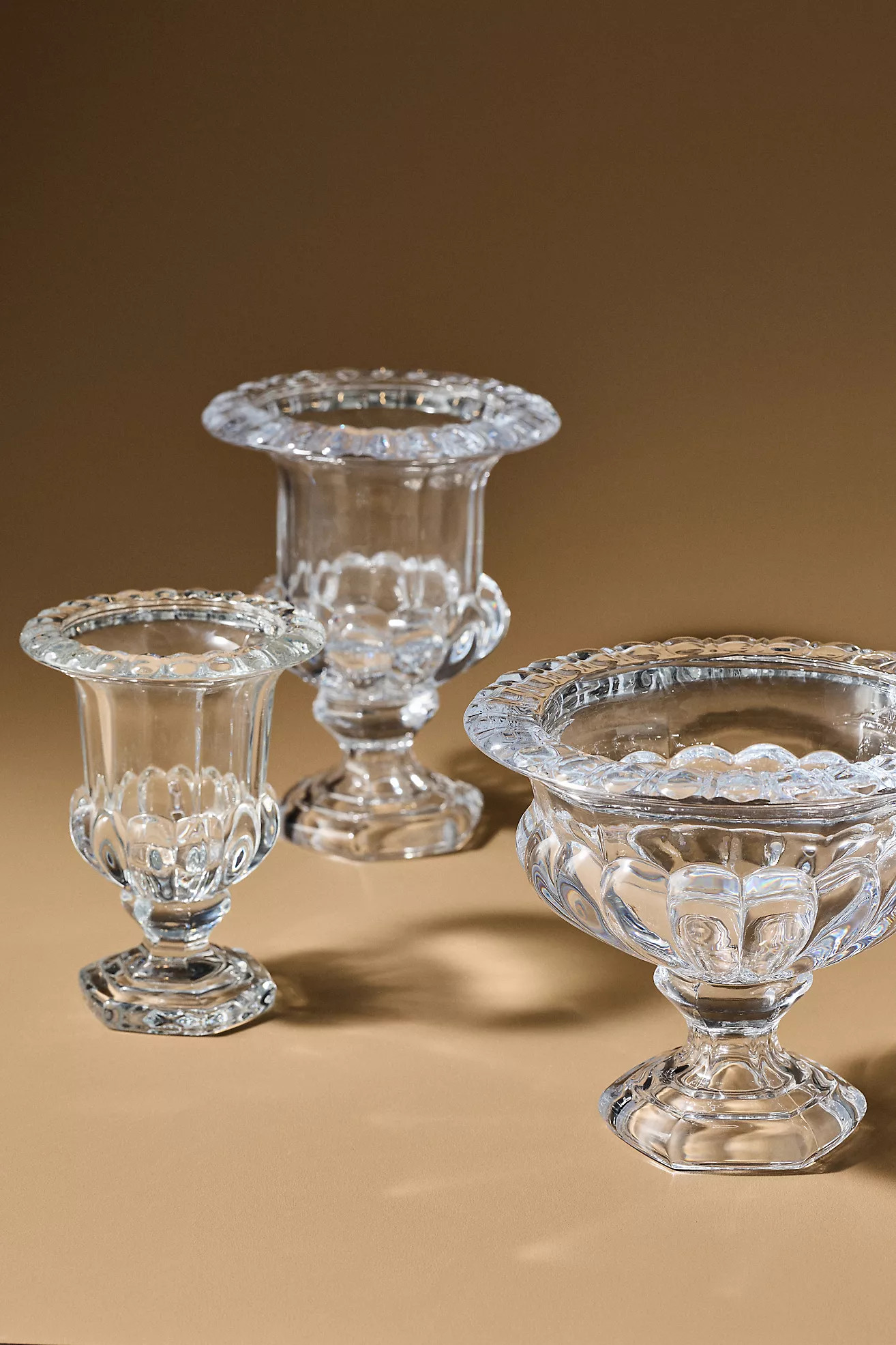 Iris Pressed Glass Vase | Anthropologie (US)