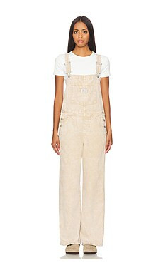 LEVI'S Baggy Overall in Chatter Khaki from Revolve.com | Revolve Clothing (Global)