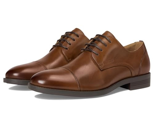 Tommy Hilfiger Men's Creagan, Medium Natural Leather, 9.5 Medium | Amazon (US)