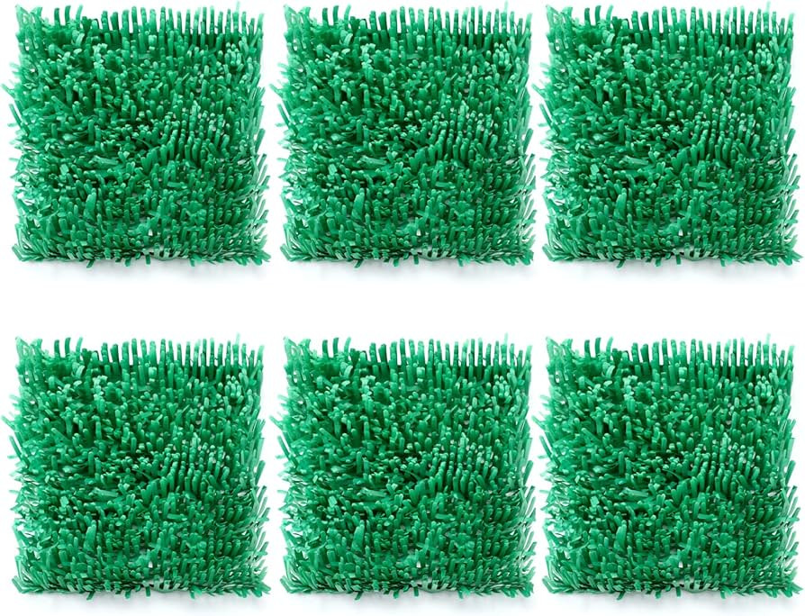 Artificial Tissue Paper Grass Mat Squares for DIY Decoration, Placemats, Miniature Ornament, Gard... | Amazon (US)