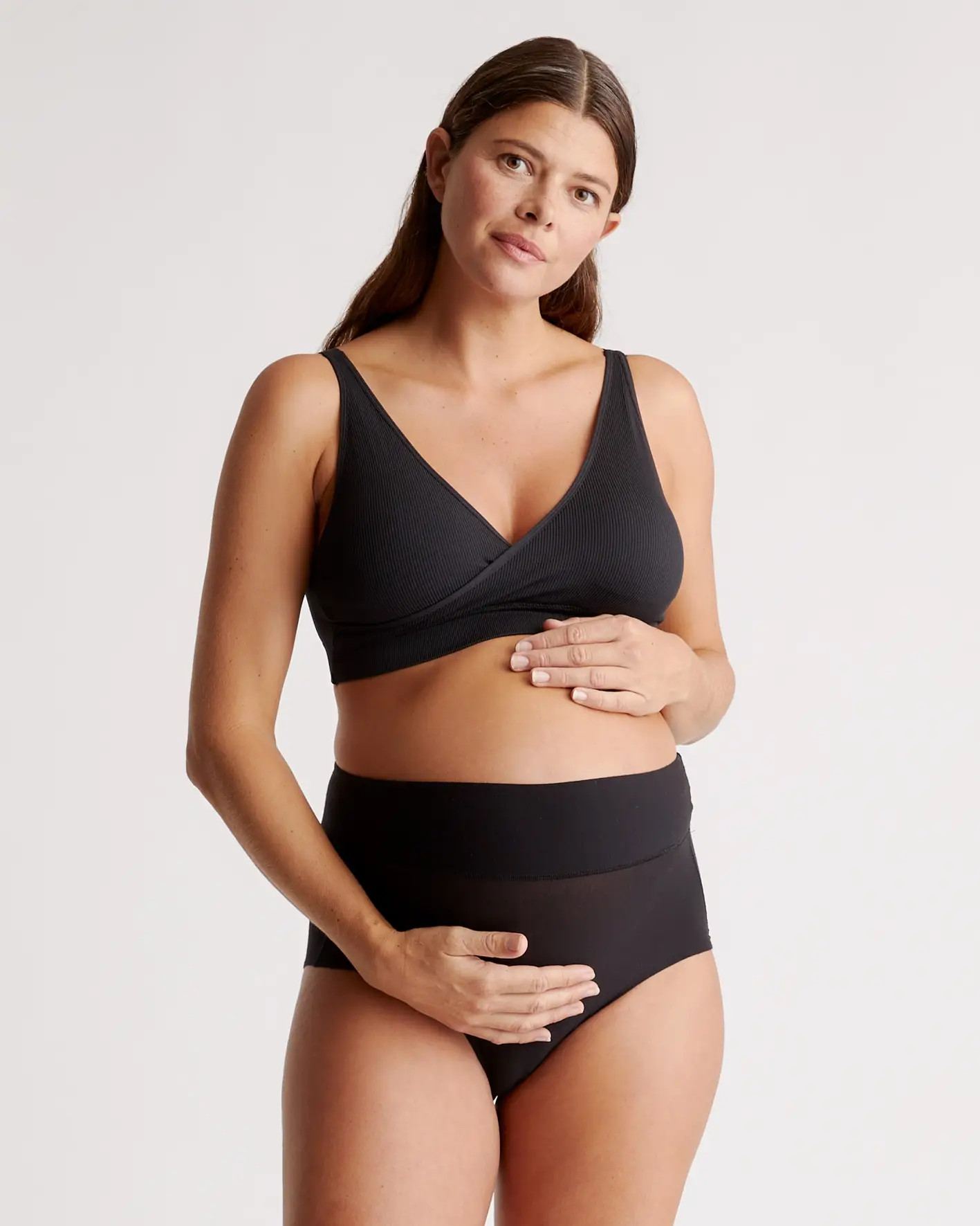 Seamless Maternity & Nursing Lounge Bra (2-Pack) | Quince