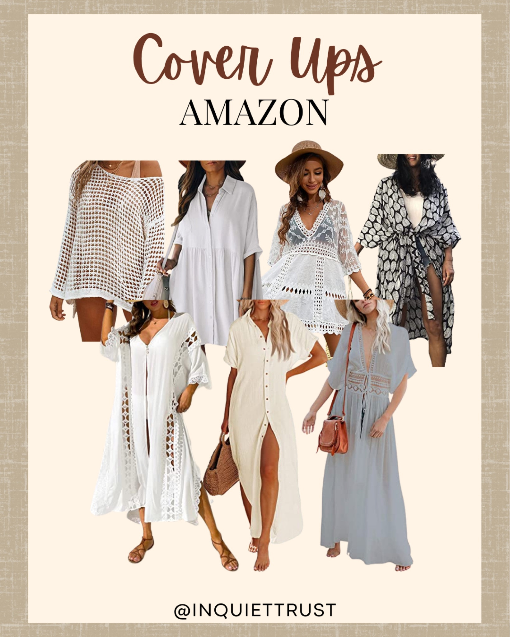 Enjoy your beach trip with these cover-ups from Amazon!

#amazonfinds #fashionfinds #resortwear #beachoutfit

#LTKFind #LTKstyletip #LTKunder50