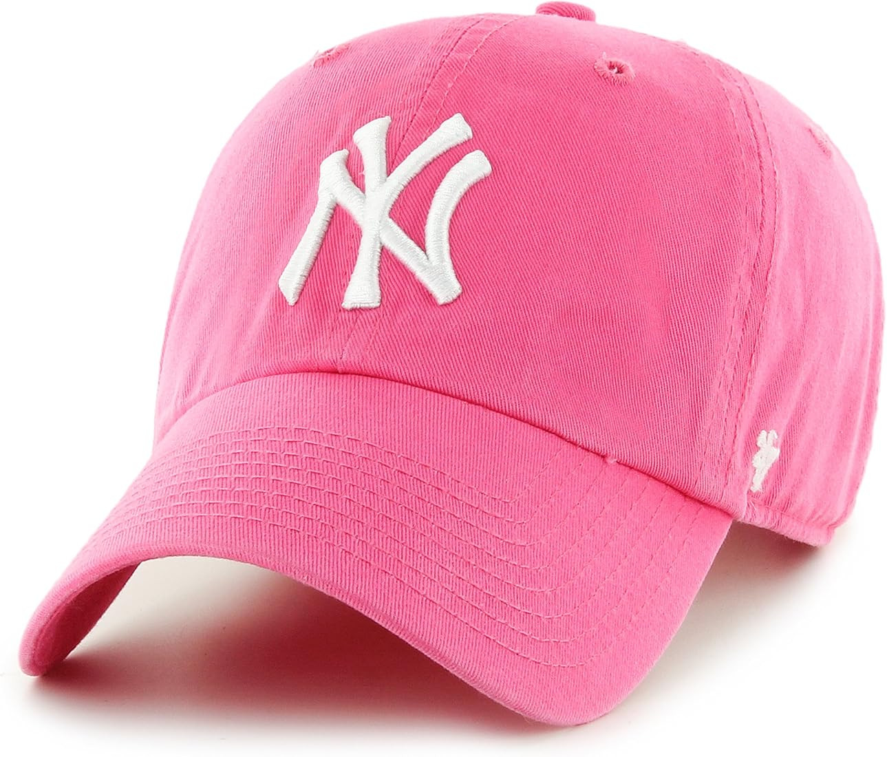 '47 Forty Seven Women's Brand Yankees Hat Ball Cap Hot Pink | Amazon (US)