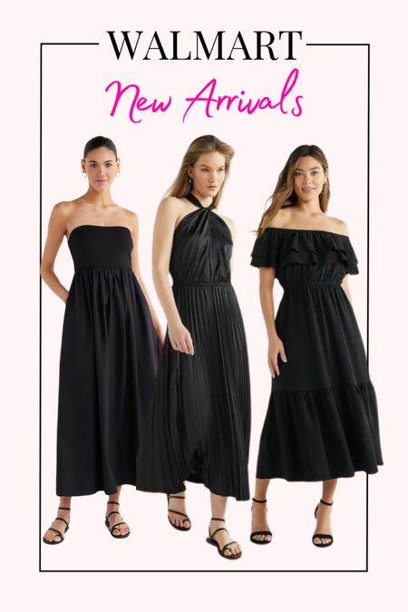 Walmart new arrivals! black dress, maxi dress

#LTKstyletip #LTKfindsunder50
