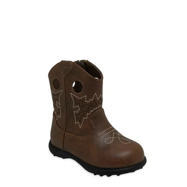 Wonder Nation Baby Boy or Girl Western Cowboy Boot, Sizes 2-6 - Walmart.com | Walmart (US)
