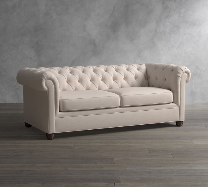 Chesterfield Upholstered Sofa | Pottery Barn (US)