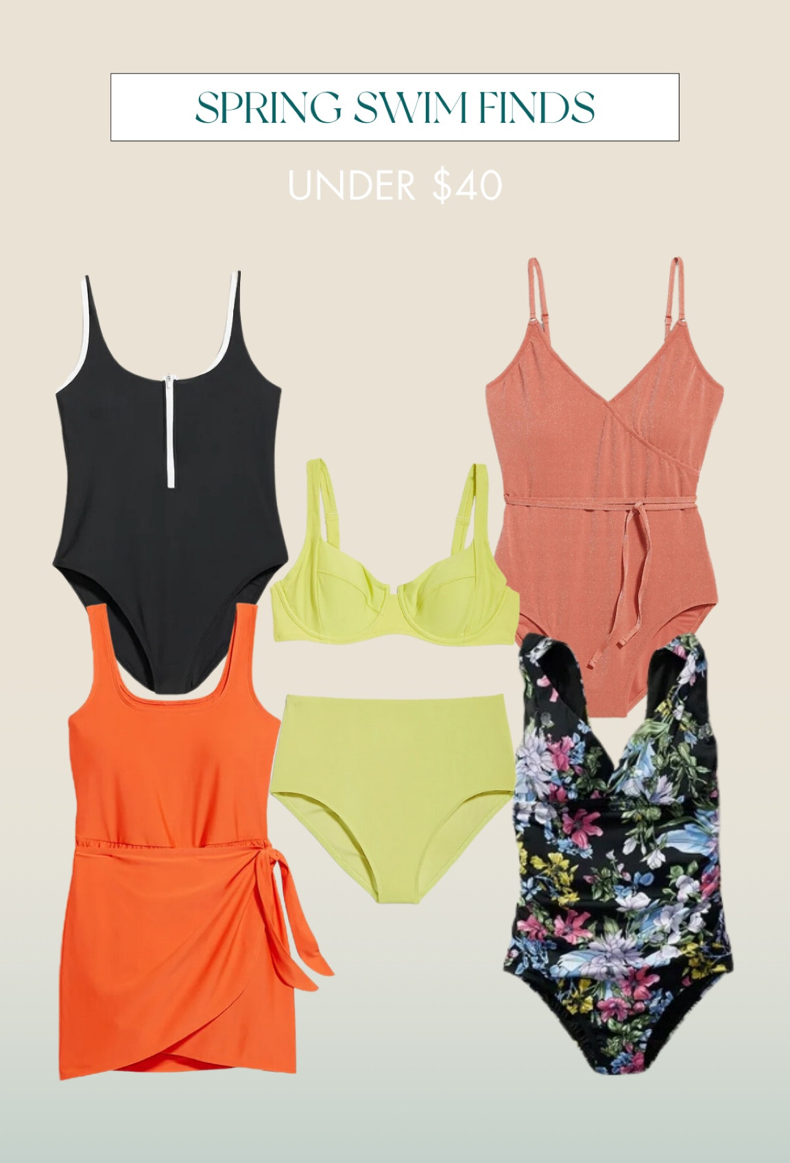 New affordable swimsuits from Old Navy and Walmart! 

#LTKSeasonal #LTKfindsunder50 #LTKswim