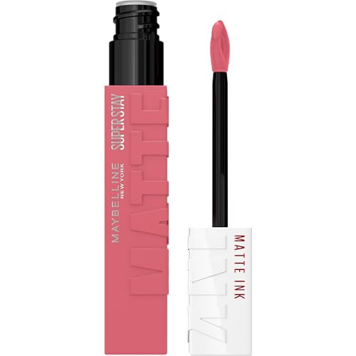 Maybelline Super Stay Matte Ink Liquid Lipstick Makeup, Long Lasting High Impact Color, Up to 16H Wear, Revolutionary, Light Mauve Pink, 1 Count, Packaging May Vary | Amazon (US)