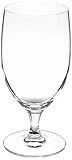 Voglia Nude 14 Ounce Water Goblets, Set Of 6 Crystal Goblet Glasses - Laser-Cut Rim, Fine-Blown Crys | Amazon (US)