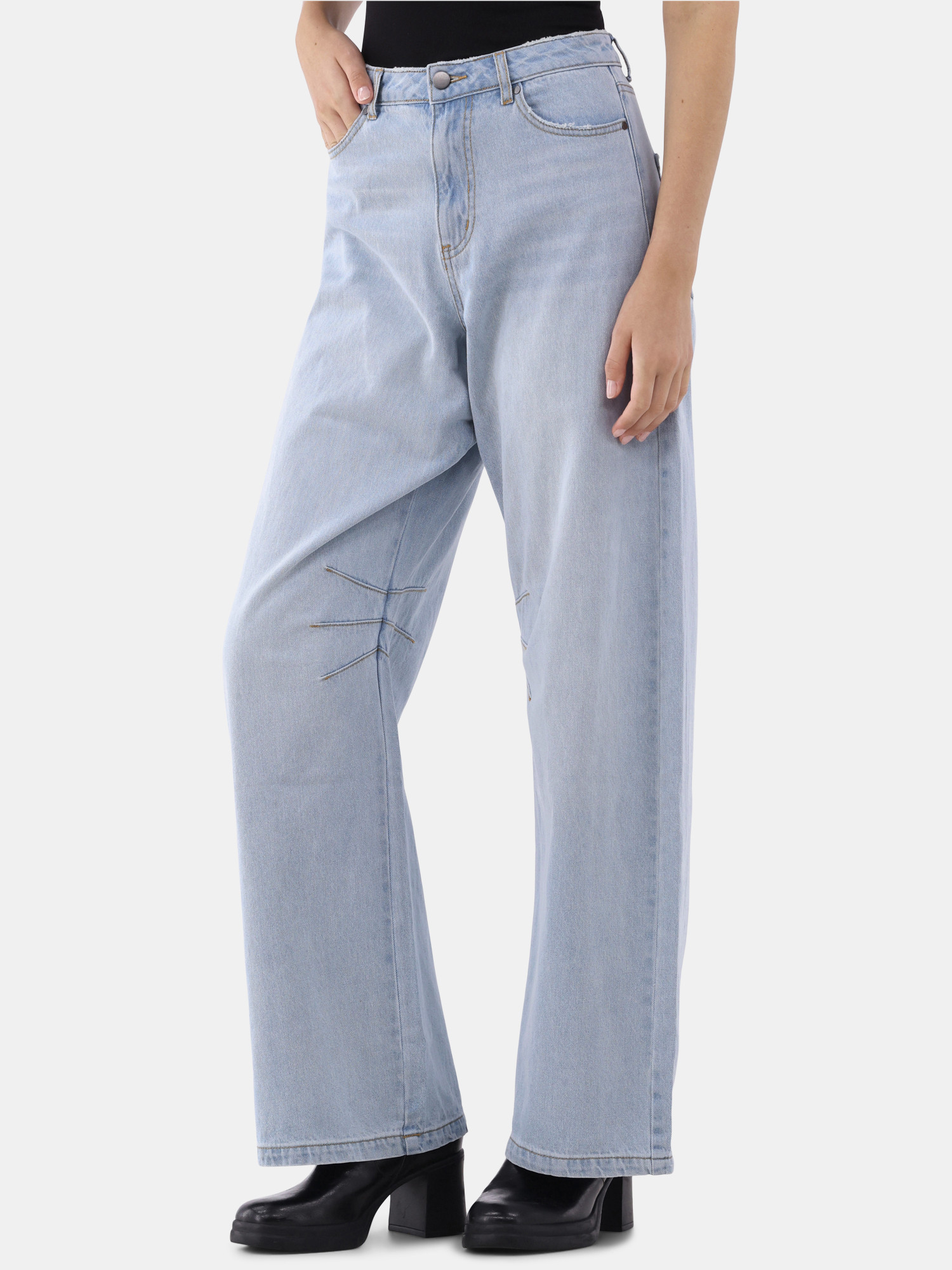 No Boundaries Juniors Barrel Jean | Walmart (US)