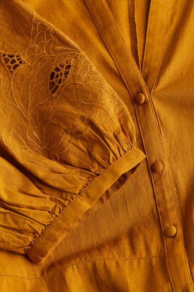 Eyelet Embroidery Dress | H&M (US + CA)