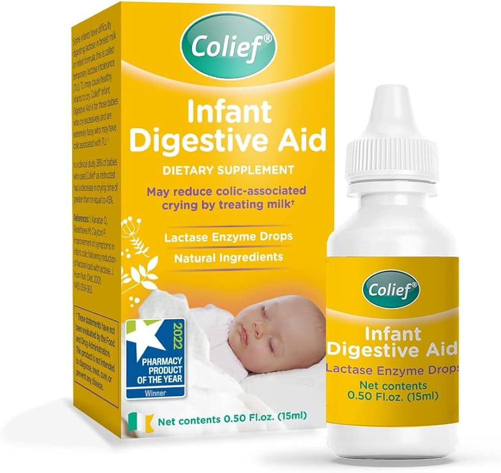 Colief Infant Digestive Aid | Gas Drops for Babies | Natural & Safe Infant Gas Relief | Reduces B... | Amazon (US)