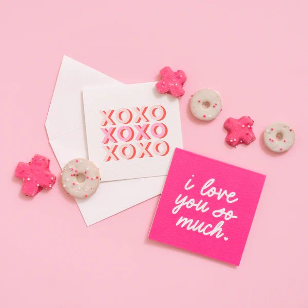 I Love You So Much Folded Enclosure Cards | Joy Creative Shop