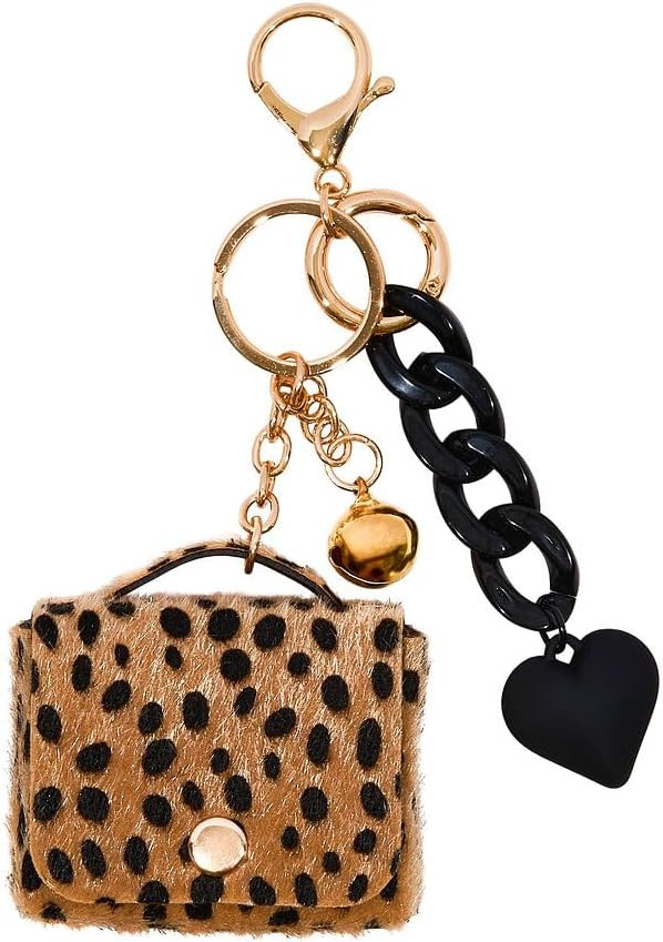 VOTUM Mini Purse Keychain for Women – Bag Charm with Gold Clasp – Key Ring Accessory for Hand... | Amazon (US)