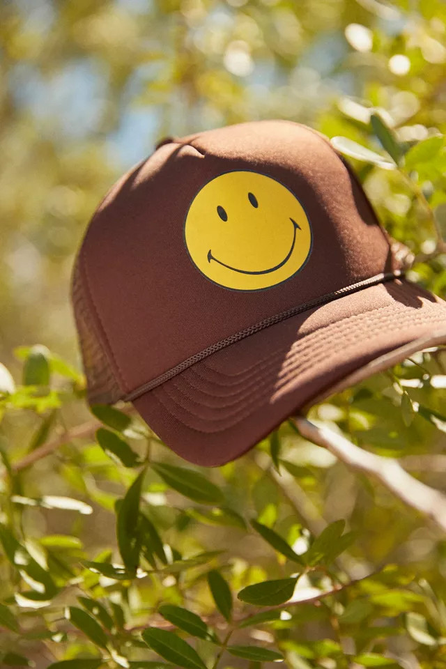 Smiley Face Trucker Hat | Urban Outfitters (US and RoW)