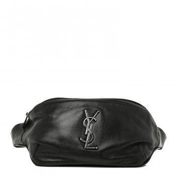 Calfskin Monogram Belt Bag Black | FASHIONPHILE (US)