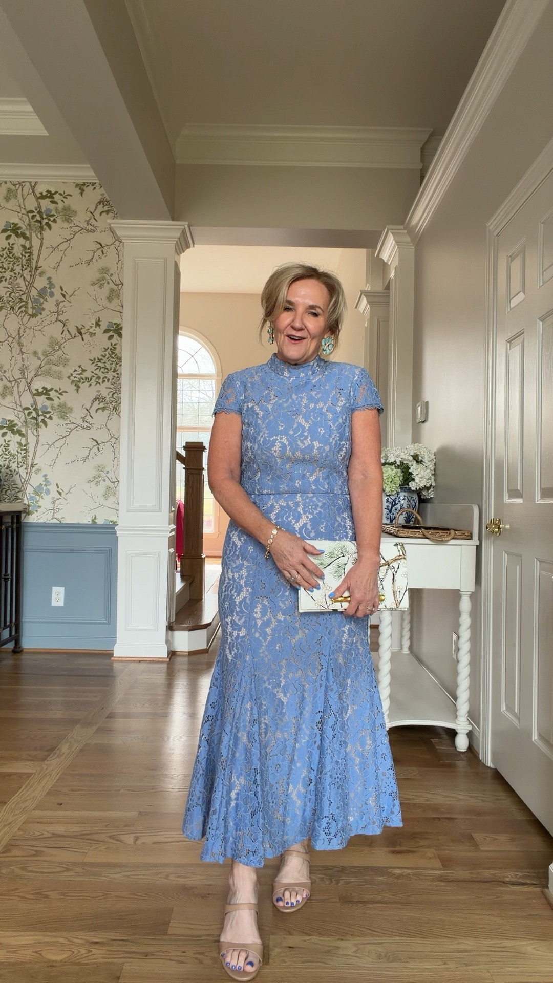 Wedding guest and MOB MOG dresses for spring events galas fundraisers showers. 
Be ok with alternations for special days! 
Size 10 in the black, blue and pink. 

Size medium in pink floral. 

Adrianna Papell dresses 

#LTKPetite #LTKWedding #LTKOver40