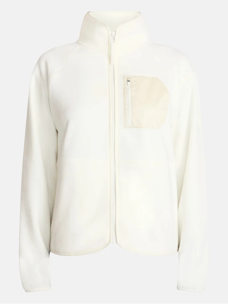 Ozark Trail Women's and Women's Plus Fleece Zip Up Jacket, Sizes XS-3X | Walmart (US)