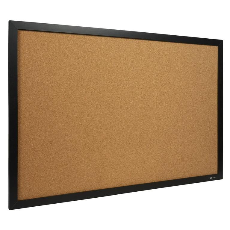 Quartet Cork Bulletin Board, 24" x 36", Black Frame - Walmart.com | Walmart (US)