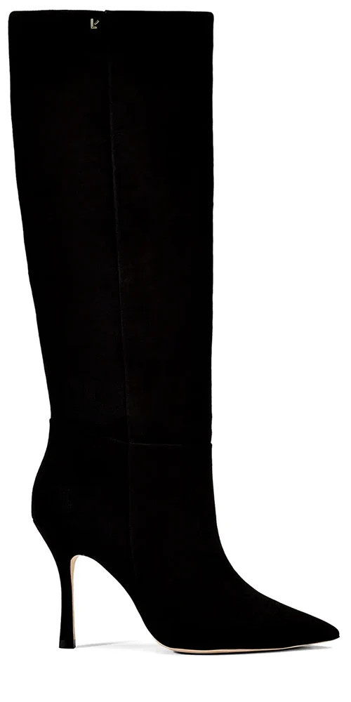 Kate Boot Black Suede | Maison Rogue