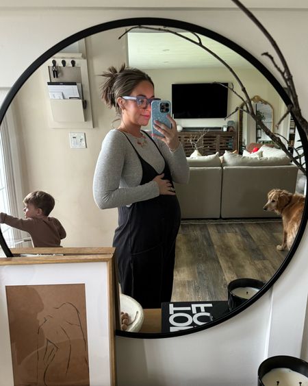 Comfiest outfit for the bump, feels like I’m in pajamas but look a tad more put together 🩵 this hot shot onesie is literally something I could live in! I have like 6 colors 👏🏼 use code KAY15 for my glasses!!

Free people movement, ribbed tee, free people, peepers glasses 

#LTKSeasonal #LTKbump #LTKfindsunder100