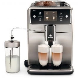 Philips Xelsis Super-Automatic Espresso and Cappuccino Machine with Aqua Clean | Linen Chest