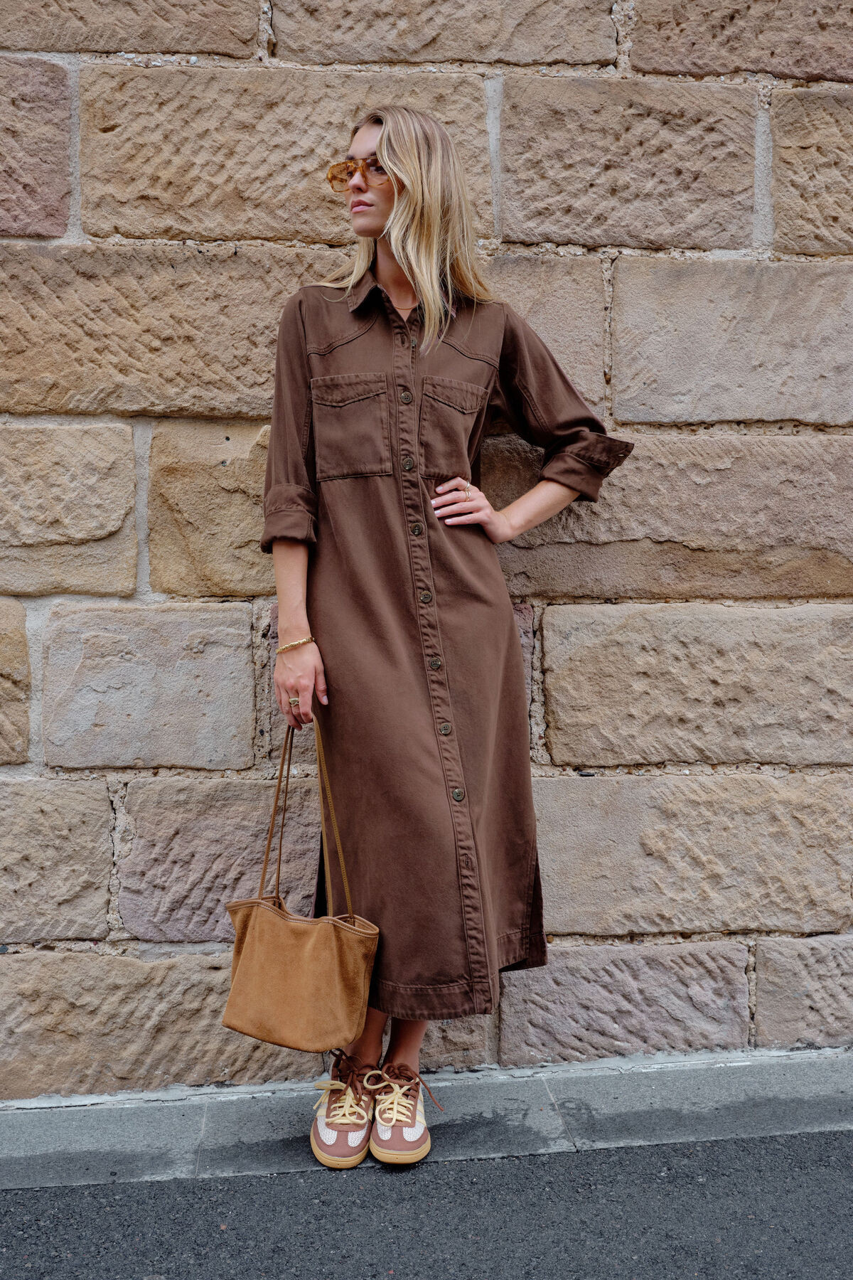 Rae Long Sleeve Midi Dress | Ceres Life