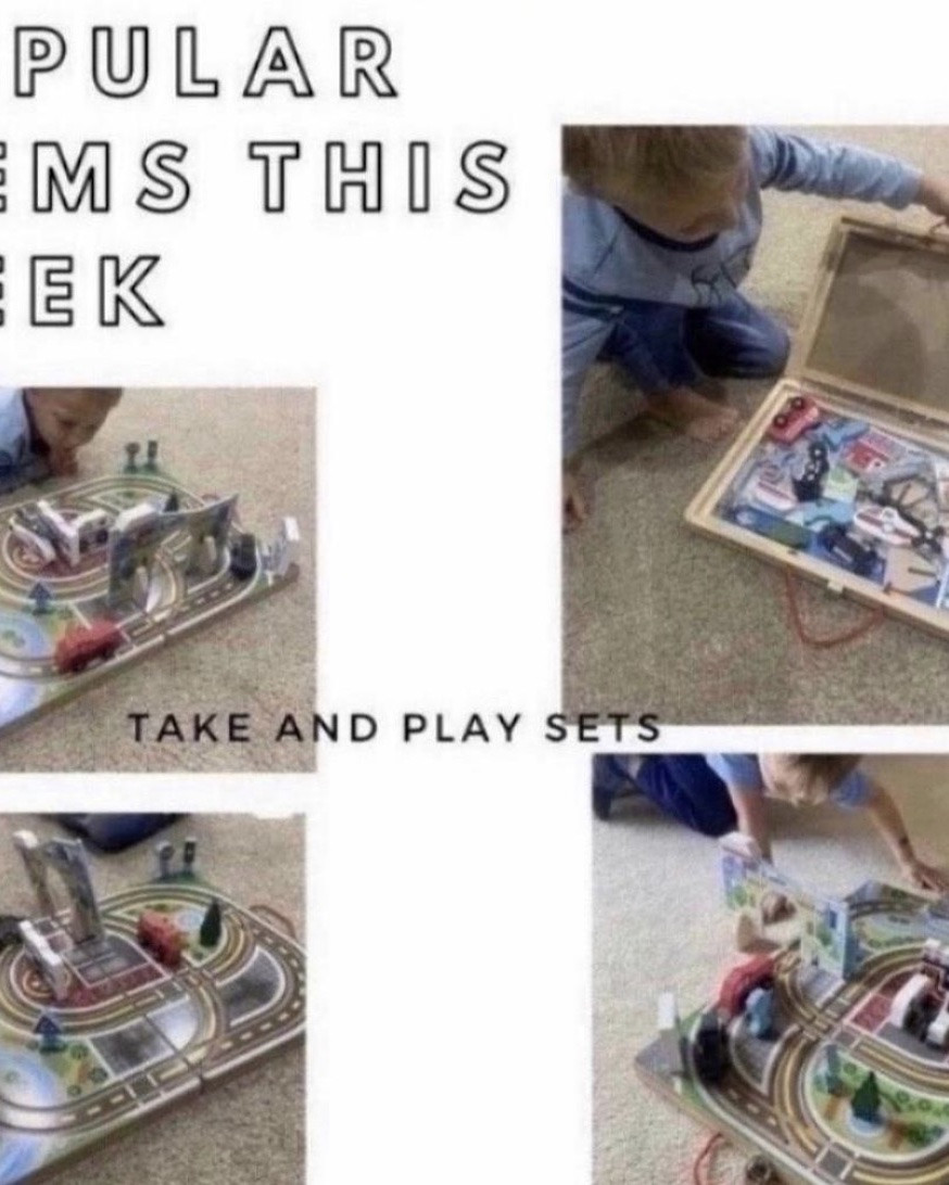 Toddler Boy - gift idea this take along town is so much fun and my son comes up with great imaginary scenarios when he plays with this. It all folds up and stows away so easily.  There are more set styles too, that I tagged, like a castle and airport .  


#todddler #toddlergift #under25 #budgetfriendly #target #salefinds #melissaanddoug #cars #carset #toddlergirl #toddlerboy @Walmart 

#LTKSaleAlert #LTKKids