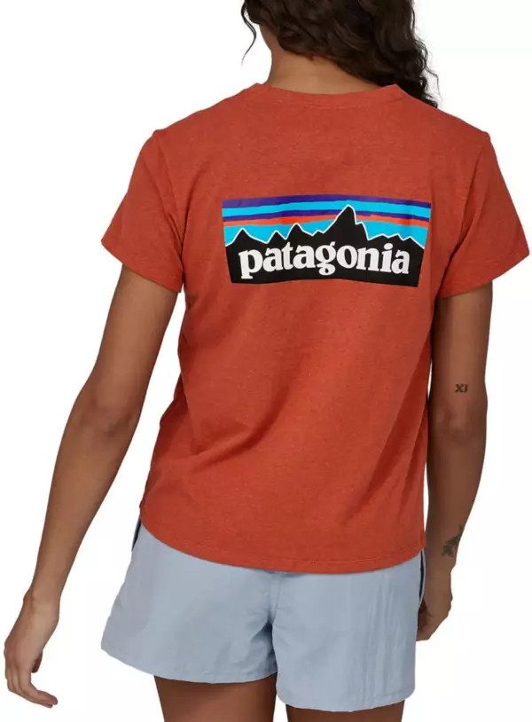Patagonia Women's P-6 Logo Responsibili-Tee Short Sleeve Shirt | Dick's Sporting Goods