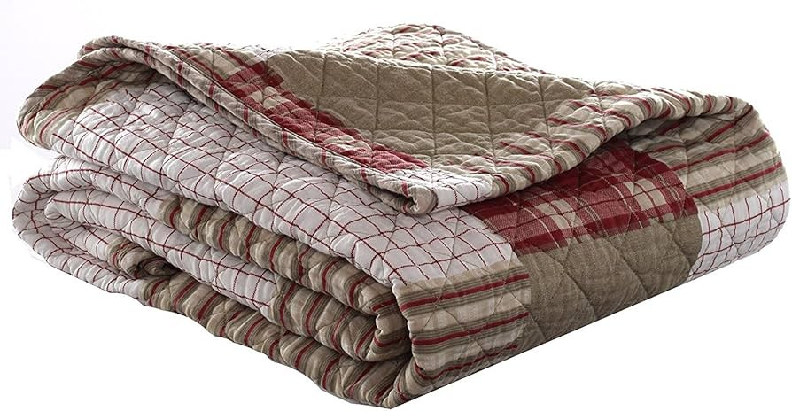 Eddie Bauer Home Quilted Throw, 50" x 60", Camino Island (206705) | Amazon (US)
