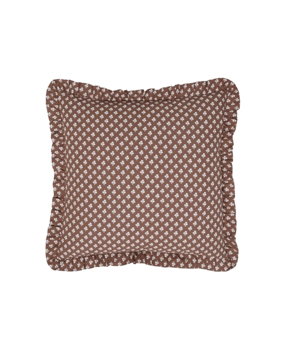Chandler Ruffled Floral Pillow | Brooke and Lou