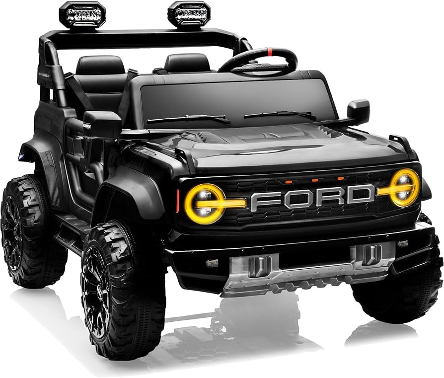 24V Ride on Toys for Big Kids, Licensed Ford Bronco Raptor Electric Car 2 Seater with Remote Cont... | Amazon (US)