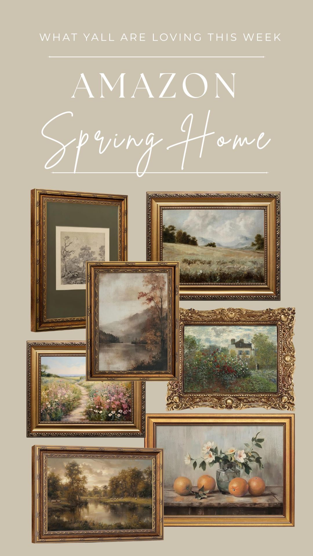 Amazon wall art is such a good find. So many neutral, timeless prints and frames that instantly make a wall feel finished and styled without the custom price. Whether you’re filling a blank space or layering into a gallery wall, it’s the easiest way to add personality and polish to a room. ✨

• • Amazon wall art, wall decor, gallery wall, neutral art, affordable home decor, wall styling, home refresh, chic home finds 

 #LTKHome