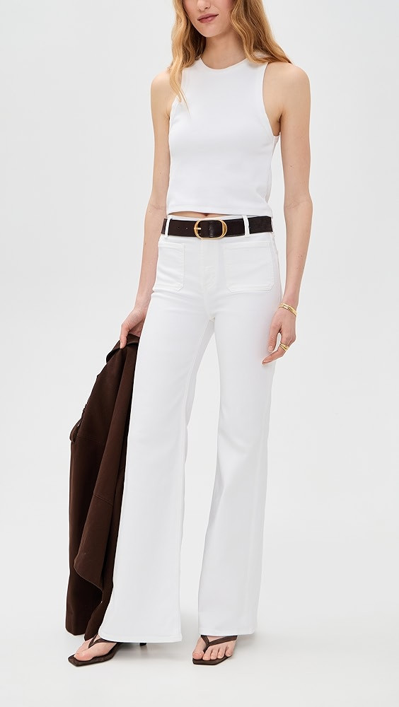 Kimberly Patch Pocket Flare Jeans | Shopbop