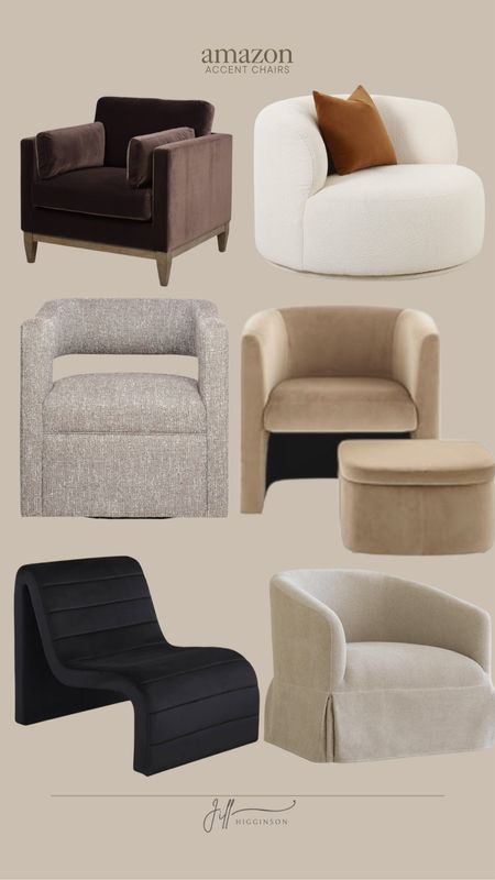 Amazon accent chairs! 

Seating, living room, modern, home decor, furniture 

#LTKhome #LTKfindsunder100 #LTKsalealert