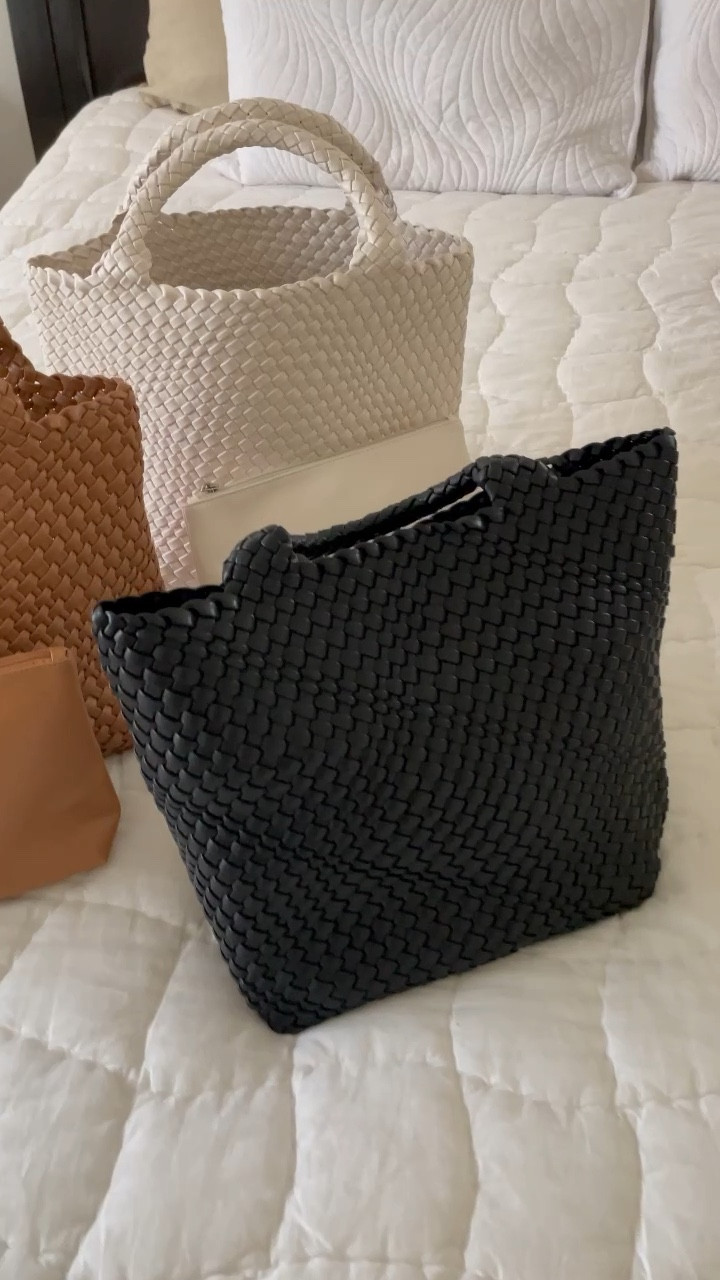 Woven tote bags under $70 . Loving these bag totes they fit a lot of your essentials

#LTKfindsunder100 #LTKitbag #LTKxPrime