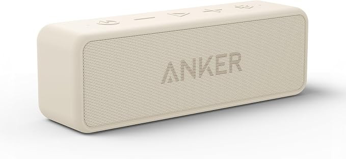 Soundcore Anker 2 Portable Bluetooth Speaker with Stereo Sound, Bluetooth 5, Bassup, IPX7 Waterpr... | Amazon (US)